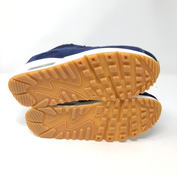 NIKE Air Max 90 SE Women's Shoes Denim Blue White - Picture 7 of 8